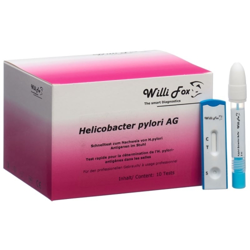 Willi Fox Helicobacter pylori stool test 10 pcs