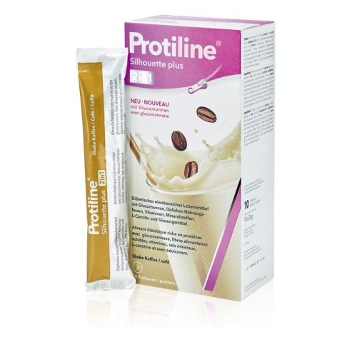 Protiline Silhouette Plus Plv Coffee 10 x 26 g