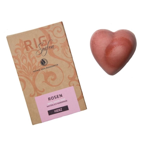 RIGI soap roses heart Natrue form 100 g
