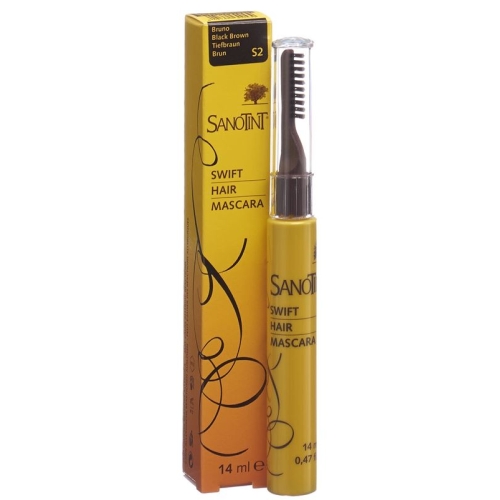 Sanotint Swift hair mascara S2 deep brown 14 ml