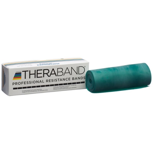 Theraband 5.5mx12.7cm green strong