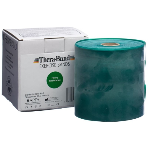 Theraband 45mx12.7cm green strong