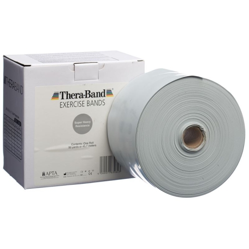 Theraband 45mx12.7cm silver super strong