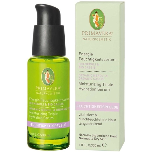 Primavera Neroli Cassis energy moisture serum 30 ml