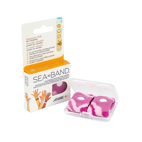 Sea-Band acupressure band Children pink one pair