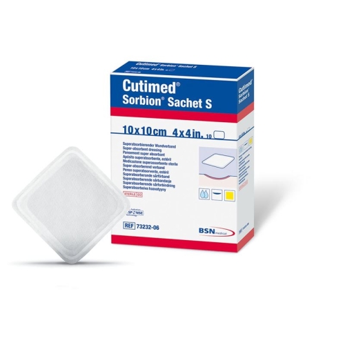Cutimed Sorbion Sachet 12x5cm S 50 pcs