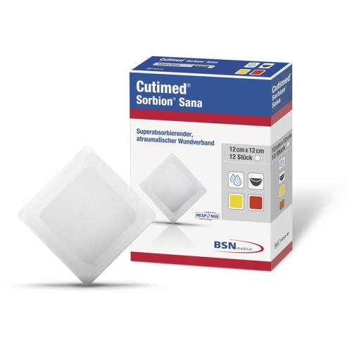 Cutimed Sorbion Sana 8.5x8.5cm 10 pcs