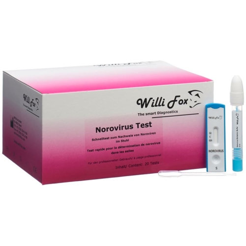 Willi Fox norovirus stool test 20 pieces