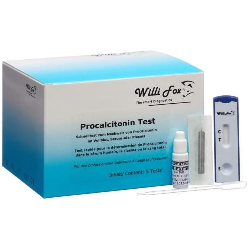 Willi Fox procalcitonin rapid test 5 pcs