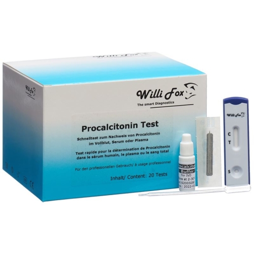 Willi Fox procalcitonin rapid test 20 pieces
