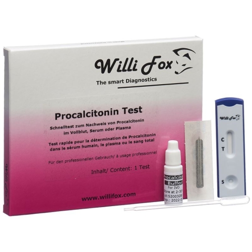 Willi Fox procalcitonin rapid test