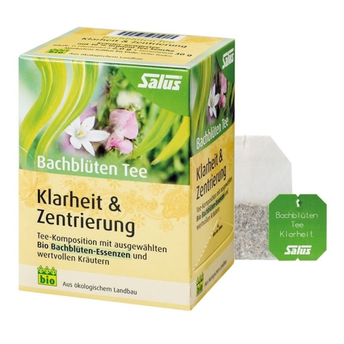 Salus Bachflowers tea clarity centring organic 15 pieces buy online
