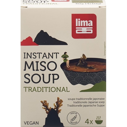 Lima Misosuppe Instant 4x 10g buy online