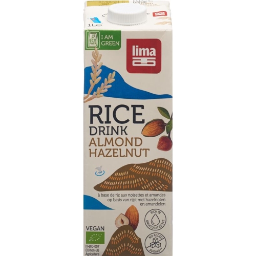 Lima Rice Drink Haselnuss Mandel 1L buy online