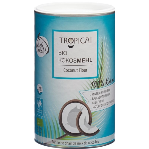 Tropicai Kokosnussmehl Bio Beutel 500g buy online