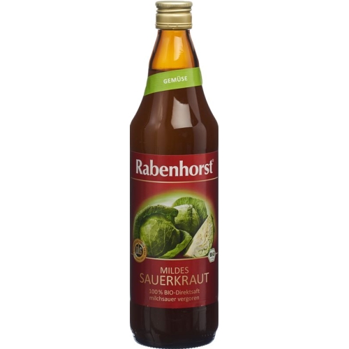 Rabenhorst sauerkraut juice Bio 750 ml