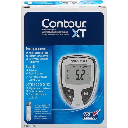 Contour XT blood glucose meter