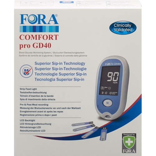 Fora Comfort Pro Blutzuckermessgerät Set MML/L buy online