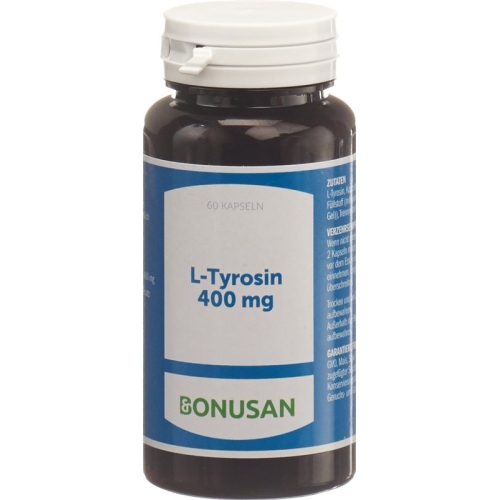 Bonusan L-tyrosine 400 mg Kaps 60 pcs
