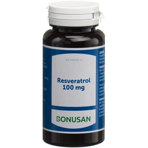 Resveratrol Bonusan Kaps 100 mg of 60 pcs