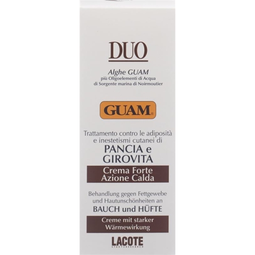 GUAM DUO cream abdominal + hip warming 150 ml