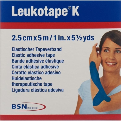 Leukotape K paving binder 5mx2.5cm blue