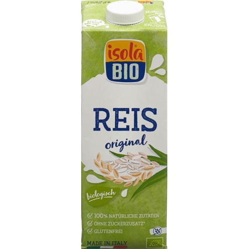ISOLA BIO Rice Drink natural Tetra 1 lt