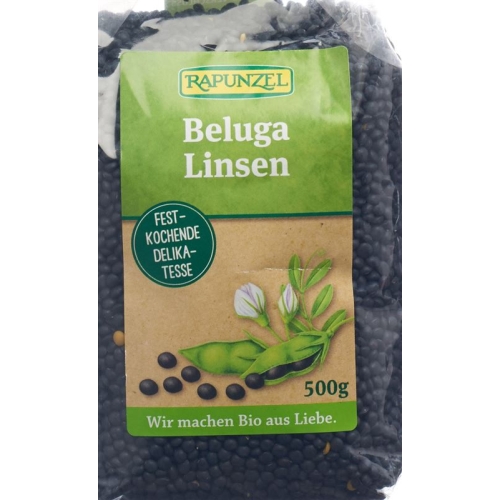 Rapunzel beluga lentils Battalion 500 g