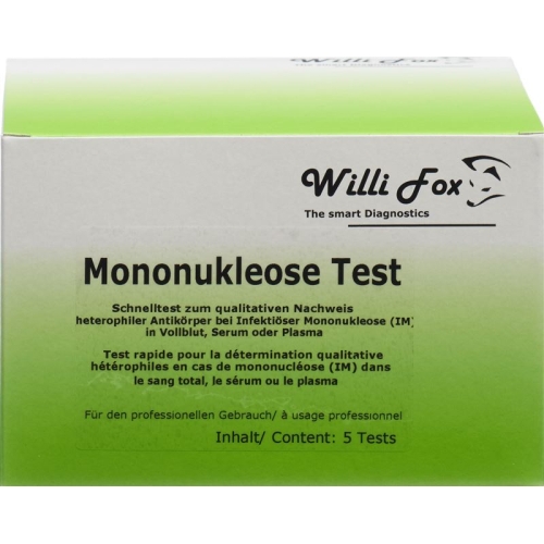 Willi Fox mononucleosis test 5 pcs
