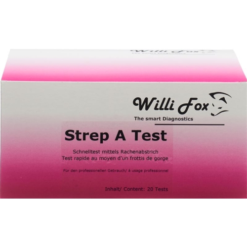 Willi Fox Strep A Test 20 pcs