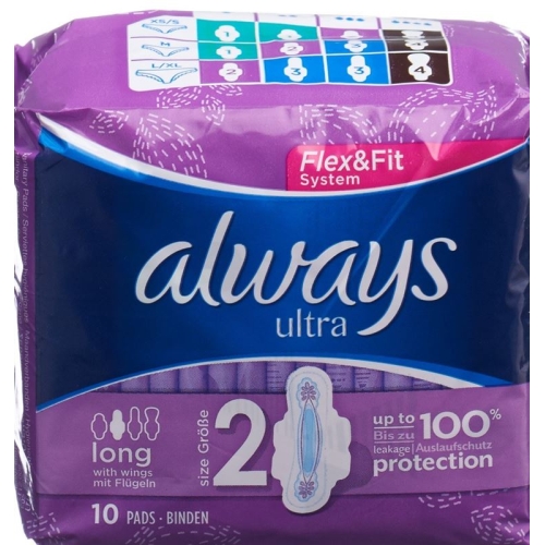 Ultra Long always binding Plus 10 pcs