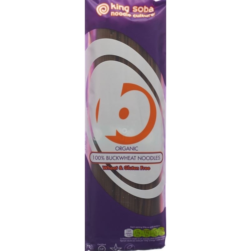 King Soba buckwheat noodles Gluten Free Organic 250 g