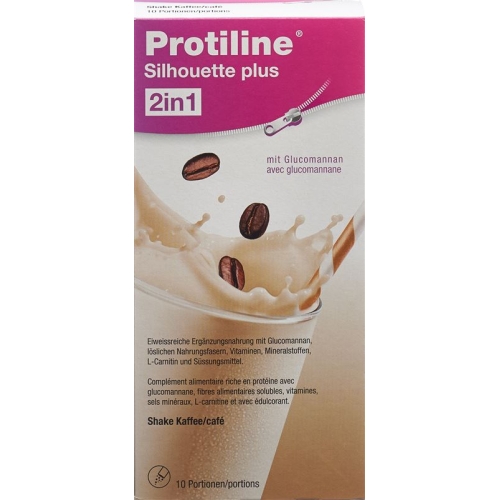 Protiline Silhouette Plus Plv Coffee 10 x 26 g