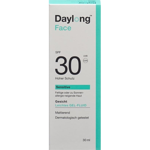 Daylong Sensitive Face gel fluid SPF30 30 ml
