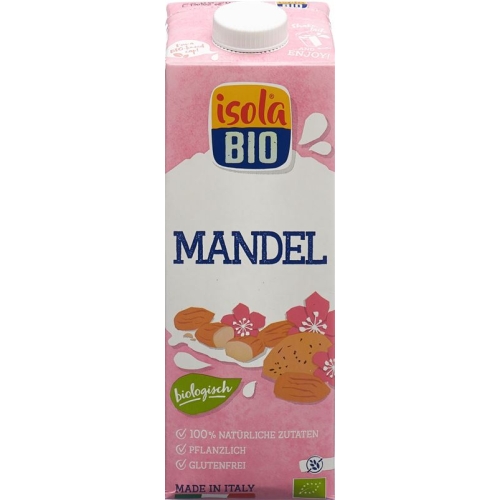 Isola Bio almond drink Tetra lt 1