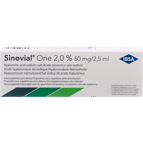 Sinovial One Inj Loes Fertspr 2.5 ml