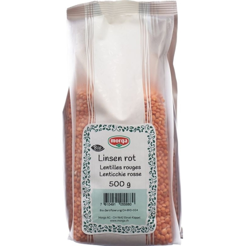 Morga lenses red organic Battalion 500 g