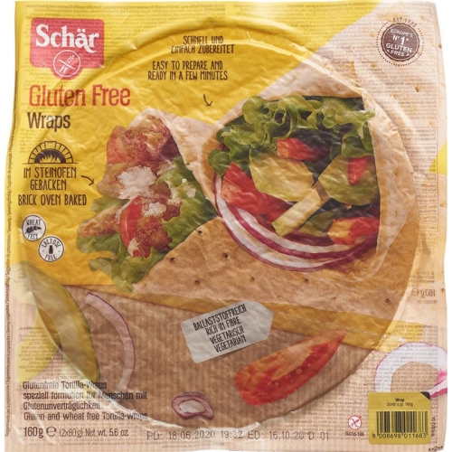 Schär gluten-free wraps 160 g