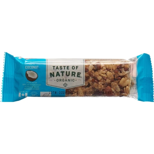 Taste of Nature bars Coconut 40g