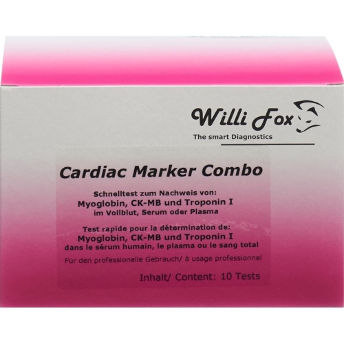 Willi Fox Cardiac Marker Test Combo 10 pcs