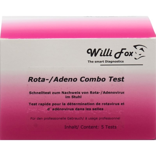 Willi Fox Rota-Adenovirus combo test 5 pcs
