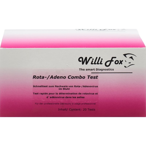Willi Fox Rota-Adenovirus combo test 20 pieces