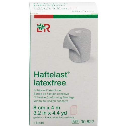Exemplary load latex-free cohesive bandage 8cmx4m cream