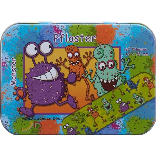 Döll adhesive plasters 19x72mm Monster Ds 20 pcs