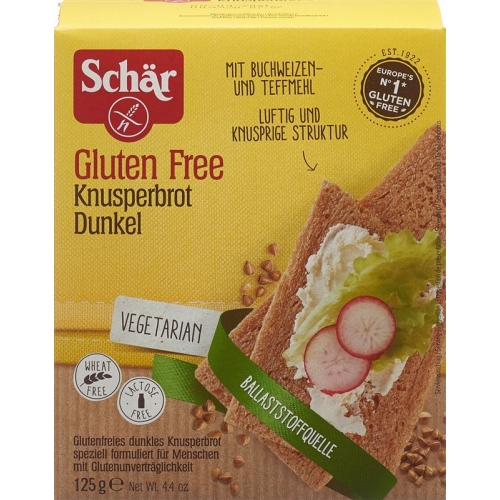 Schär Knusperbrot dark gluten free 125 g