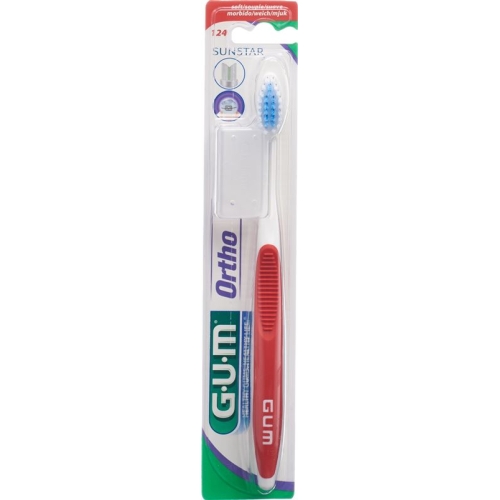 GUM SUNSTAR Orthodontic toothbrush soft