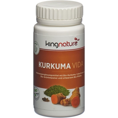 Kingnature Turmeric Vida 72 capsules