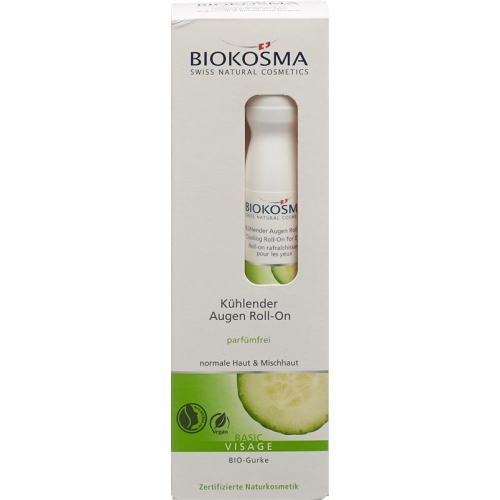Biokosma Basic cooling eye roll-on 15ml