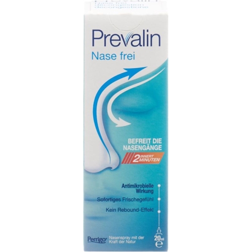 Prevalin nose freely nasal spray 20 ml