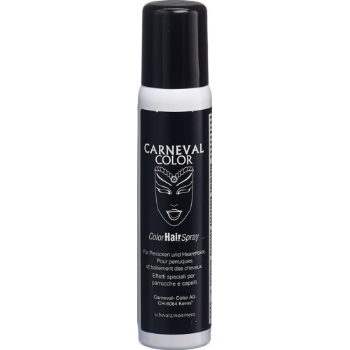 Carnival Color Hair spray black 100 ml